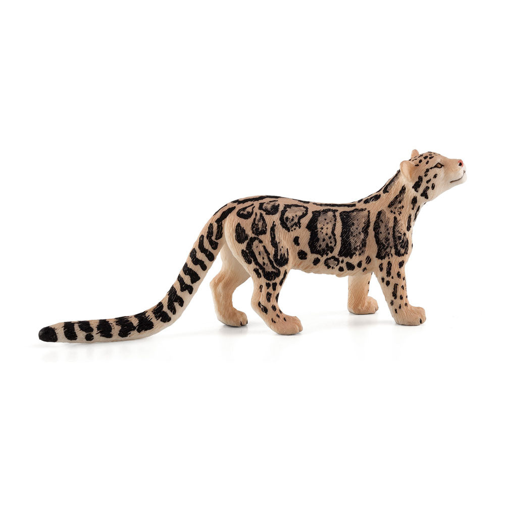 ANIMAL PLANET Wild Life & Woodland Clouded Leopard Toy Figure, Three Years and Above, Yellow/Black (387172)