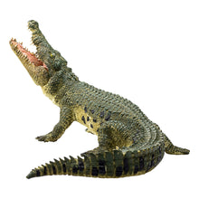 Load image into Gallery viewer, ANIMAL PLANET Wild Life &amp; Woodland Crocodile with Articulated Jaw Toy Figure, Three Years and Above, Green/Tan (387162)
