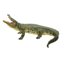 Load image into Gallery viewer, ANIMAL PLANET Wild Life &amp; Woodland Crocodile with Articulated Jaw Toy Figure, Three Years and Above, Green/Tan (387162)
