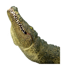 Load image into Gallery viewer, ANIMAL PLANET Wild Life &amp; Woodland Crocodile with Articulated Jaw Toy Figure, Three Years and Above, Green/Tan (387162)
