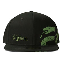 Load image into Gallery viewer, HARRY POTTER Wizards Unite Slytherin Logo &amp; Symbol Snapback Baseball Cap (SB107336HPT)

