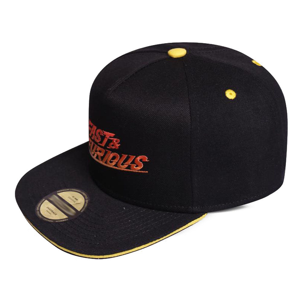 FAST & FURIOUS Gradient Logo Snapback Baseball Cap (SB240745FTF)