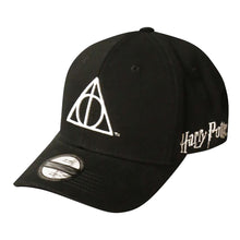 Load image into Gallery viewer, HARRY POTTER Wizards Unite Deathly Hallows Symbol Adjustable Baseball Cap (BA326736HPT)
