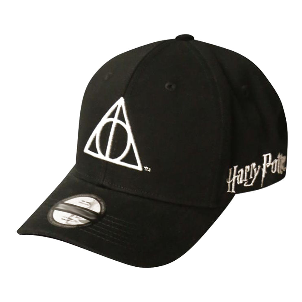 HARRY POTTER Wizards Unite Deathly Hallows Symbol Adjustable Baseball Cap (BA326736HPT)