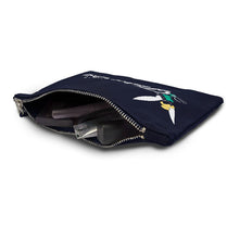 Load image into Gallery viewer, DISNEY Peter Pan Tinker Bell Cosmetic Case, Female, Navy Blue  (ABYBAG314)
