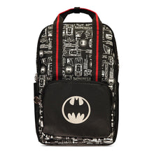 Load image into Gallery viewer, DC COMICS Batman Graffiti All-over Print Backpack, Unisex, Black/Red (BP276750BTM)
