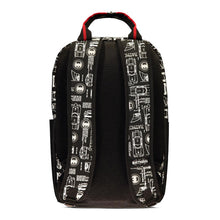 Load image into Gallery viewer, DC COMICS Batman Graffiti All-over Print Backpack, Unisex, Black/Red (BP276750BTM)
