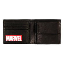 Load image into Gallery viewer, MARVEL COMICS Loki Logo Bi-fold Wallet, Male, Black (MW531018LOK)
