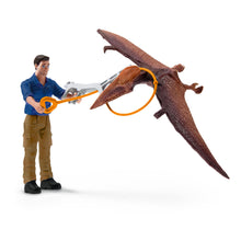 Load image into Gallery viewer, SCHLEICH Dinosaur Jetpack Chase Toy Figure Set, Unisex, 4 to 10 Years, Multi-colour (41467)
