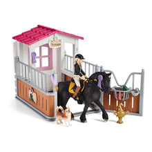 Load image into Gallery viewer, SCHLEICH Horse Club Horse Box with Horse Club Tori &amp; Princess Toy Playset, Unisex, 5 to 12 Years, Multi-colour (42437)
