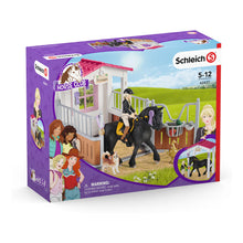 Load image into Gallery viewer, SCHLEICH Horse Club Horse Box with Horse Club Tori &amp; Princess Toy Playset, Unisex, 5 to 12 Years, Multi-colour (42437)
