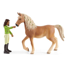 Load image into Gallery viewer, SCHLEICH Horse Club Sarah &amp; Mystery Toy Figure Set, Unisex, 5 to 12 Years, Multi-colour (42542)

