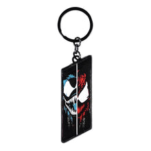 Load image into Gallery viewer, MARVEL COMICS Venom Two-toned Coloured Graphic Metal Keychain, Unisex, Black (KE236773SPN)
