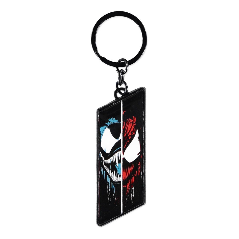 MARVEL COMICS Venom Two-toned Coloured Graphic Metal Keychain, Unisex, Black (KE236773SPN)