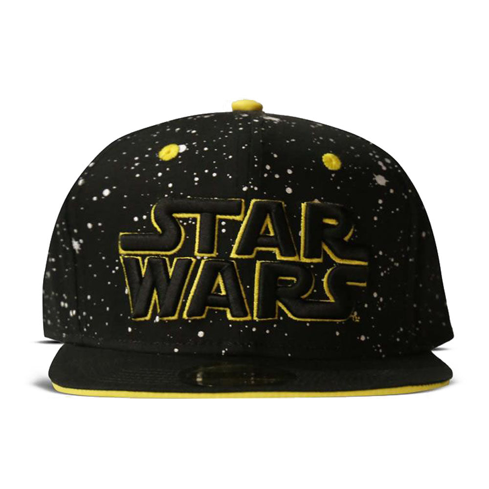 STAR WARS Galaxy Logo Snapback Baseball Cap (SB042475STW)
