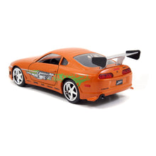 Load image into Gallery viewer, FAST &amp; FURIOUS Dom&#39;s Dodge Charger R/T &amp; Brian&#39;s Toyota Supra Twin Pack Die-cast Vehicle, 8 Years or Above, Scale: 1:32 (253204003)
