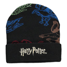 Load image into Gallery viewer, HARRY POTTER Wizards Unite Hogwarts Houses Beanie &amp; Scarf Giftset (GS802600HPT)
