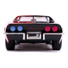 Load image into Gallery viewer, DC COMICS Batman Hollywood Rides Harley Quinn 1969 Chevy Corvette Sports Car Die-cast Vehicle with Die-cast Figure, Scale 1:24 (253255019)
