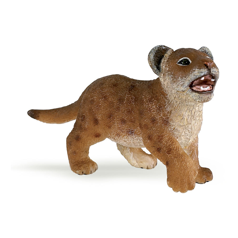 PAPO Wild Animal Kingdom Lion Cub Toy Figure, Three Years or Above, Tan (50022)