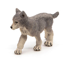 Load image into Gallery viewer, PAPO Wild Animal Kingdom Wolf Cub Toy Figure (50162)

