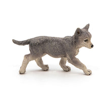 Load image into Gallery viewer, PAPO Wild Animal Kingdom Wolf Cub Toy Figure (50162)
