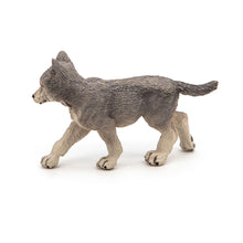 Load image into Gallery viewer, PAPO Wild Animal Kingdom Wolf Cub Toy Figure (50162)
