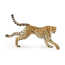 Load image into Gallery viewer, PAPO Wild Animal Kingdom Running Cheetah Toy Figure, Three Years or Above, Tan/Black (50238)
