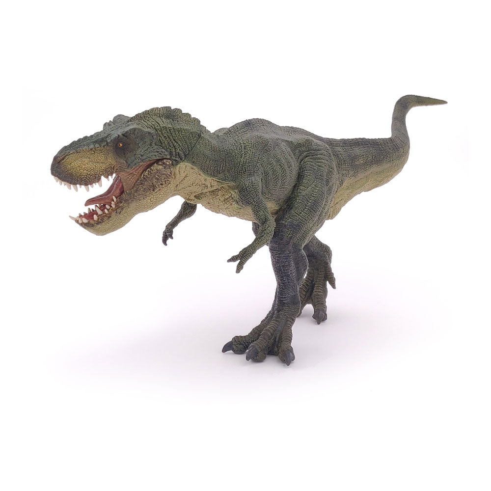 PAPO Dinosaurs Green Running T-Rex Toy Figure, Three Years or Above, Green (55027)