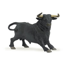 Load image into Gallery viewer, PAPO Farmyard Friends Andalusian Bull Toy Figure, Three Years or Above, Black (51050)
