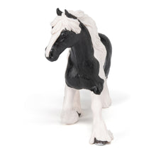 Load image into Gallery viewer, PAPO Horse and Ponies Cob Toy Figure, Three Years or Above, White/Black (51550)
