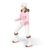 Load image into Gallery viewer, PAPO Horse and Ponies Winter Riding Girl Toy Figure, Three Years or Above, Multi-colour (52011)
