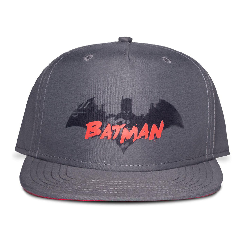 DC COMICS Batman Gotham City Bat Symbol and Logo Kid's Snapback Baseball Cap (SB842320BTM)