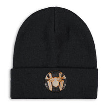 Load image into Gallery viewer, MARVEL COMICS Spider-man: No Way Home Gold Logo Badge Turn up Beanie, Black (KC303345SPN)
