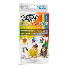 Load image into Gallery viewer, CHAMELEON KIDZ Blendy Pens Blend &amp; Spray 12 Marker Creativity Kit, Six Years or Above, Multi-colour (CK1602UK)

