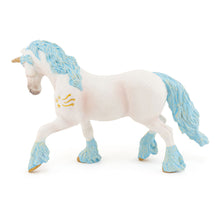 Load image into Gallery viewer, PAPO The Enchanted World Magic Unicorn Toy Figure, Three Years or Above, White/Blue (38824)
