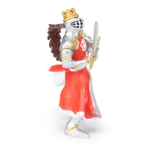 Load image into Gallery viewer, PAPO Fantasy World Dragon King with Sword Toy Figure, Three Years or Above, Silver/Red (39797)
