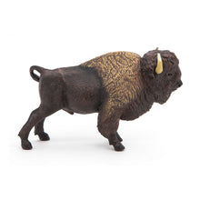 Load image into Gallery viewer, PAPO Wild Animal Kingdom American Buffalo Toy Figure, Three Years or Above, Black/Brown (50119)

