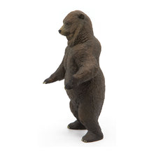 Load image into Gallery viewer, PAPO Wild Animal Kingdom Grizzly Bear Toy Figure, Three Years or Above, Brown (50153)
