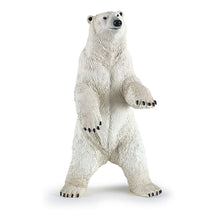 Load image into Gallery viewer, PAPO Wild Animal Kingdom Standing Polar Bear Toy Figure, Three Years or Above, White (50172)
