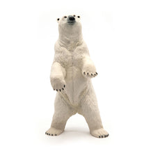 Load image into Gallery viewer, PAPO Wild Animal Kingdom Standing Polar Bear Toy Figure, Three Years or Above, White (50172)
