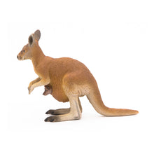 Load image into Gallery viewer, PAPO Wild Animal Kingdom Kangaroo with Joey Toy Figure, Three Years or Above, Brown (50188)
