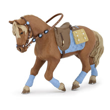 Load image into Gallery viewer, PAPO Horse and Ponies Young Rider&#39;s Horse Toy Figure, Three Years or Above, Multi-colour (51544)
