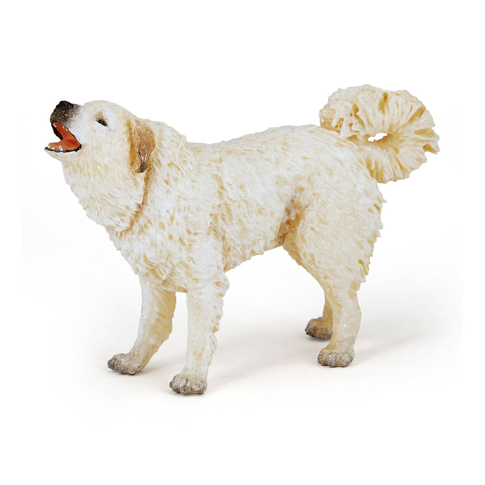PAPO Dog and Cat Companions Great Pyrenees Toy Figure, Three Years or Above, White (54044)