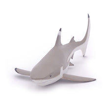 Load image into Gallery viewer, PAPO Marine Life Blacktip Reef Shark Toy Figure, Three Years or Above, Grey/White (56034)
