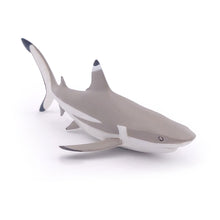 Load image into Gallery viewer, PAPO Marine Life Blacktip Reef Shark Toy Figure, Three Years or Above, Grey/White (56034)
