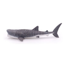 Load image into Gallery viewer, PAPO Marine Life Whale Shark Toy Figure, Three Years or Above, Grey/White (56039)
