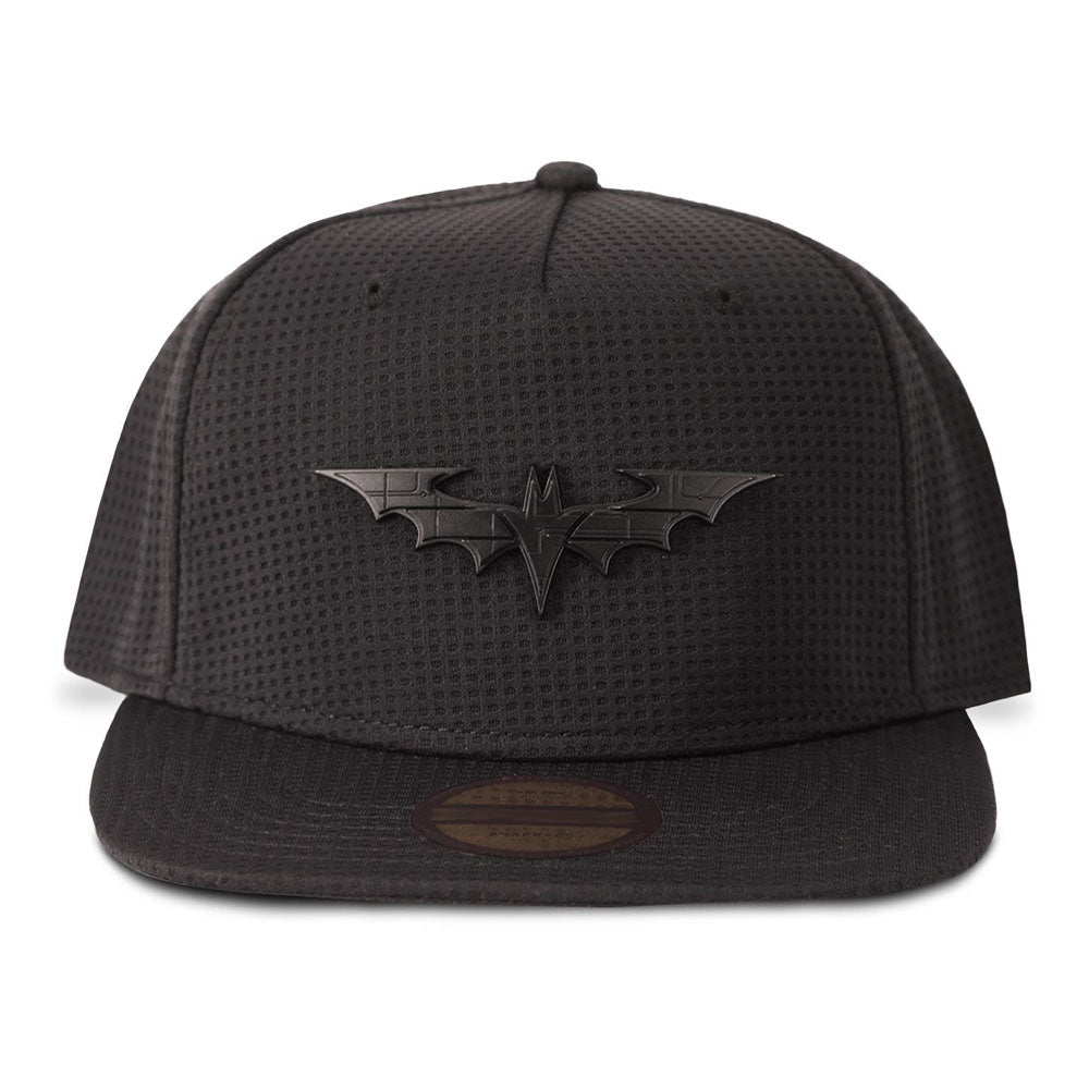 DC COMICS Batman Logo Patch Metal Badge Novelty Cap (NH470132BTM)