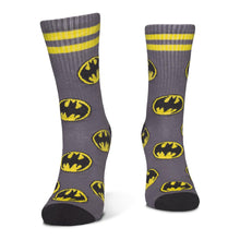 Load image into Gallery viewer, DC COMICS Batman Iconic Logos Sport Socks, 3 Pack, Unisex
