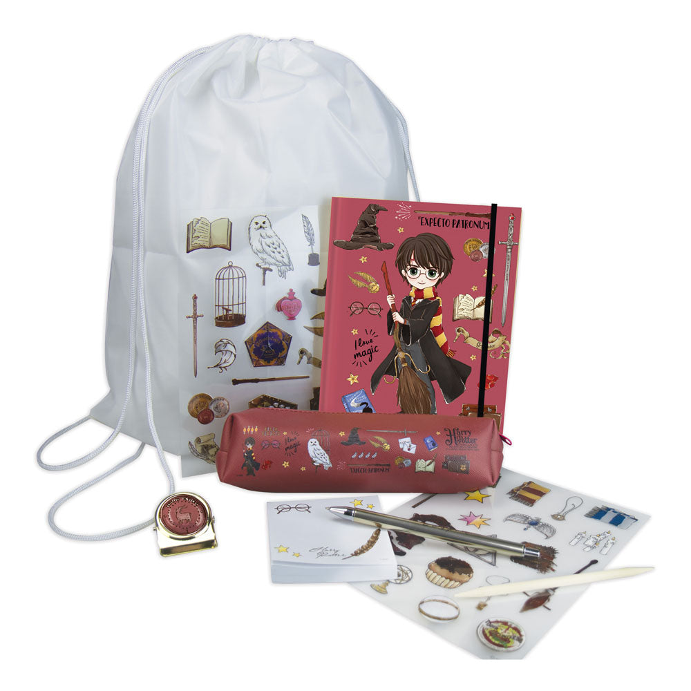 HARRY POTTER Wizarding World My School Set Bag with Accessories (CHPO012)