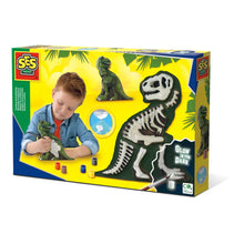 Load image into Gallery viewer, SES CREATIVE T-Rex with Skeleton Casting and Painting Set, 5 Years or Above (14206)
